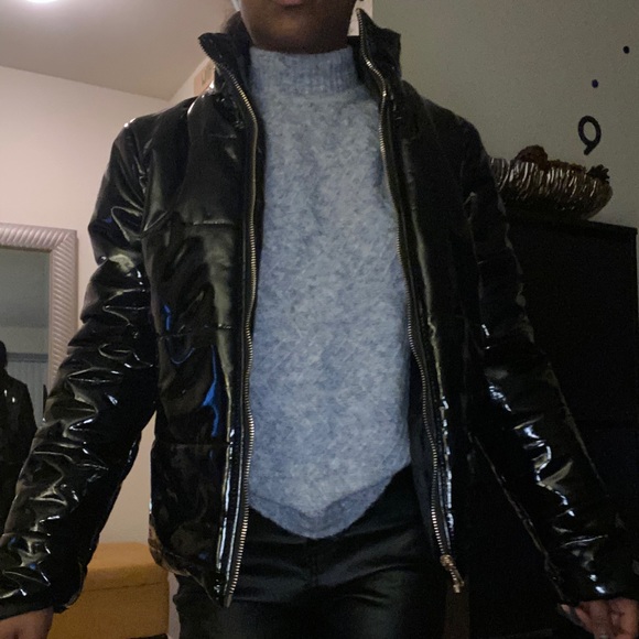 black reflective coat - Picture 4 of 6